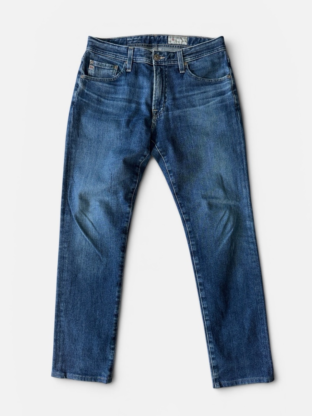 Adriano Goldschmied mens 31x29 Tellis modern slim denim blue jeans EUC